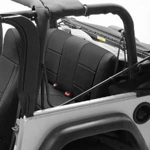   SPC188 Black Rear Seat Cover for Jeep Wrangler 4 Door 07: Automotive