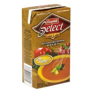 Campbells Select Gold Red Pepper & Black Bean, 18.3 Ounce Boxes (Pack 