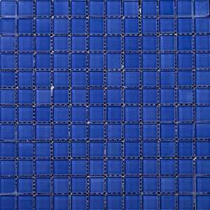  Emser Tile Lucente Mosaic Azul Royale Ceramic Tile: Home 