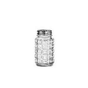   Glass Salt and Pepper Shaker with Aluminum Top 6 DZ