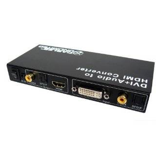  DVI To HDMI Converter / SPDIF Optical Toslink+Coaxial 