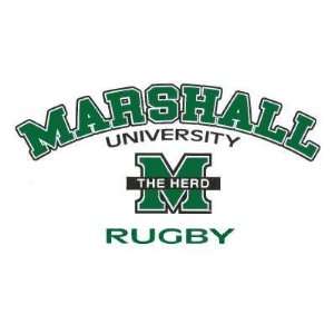  Marshall Thundering Herd Decal Rugby