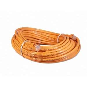  Orange 50 foot Category 5e Ethernet Crossover Cable Electronics
