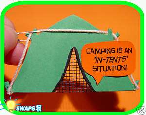 Tents Situtation Scout SWAP Girl Craft Kit Swaps4Less  