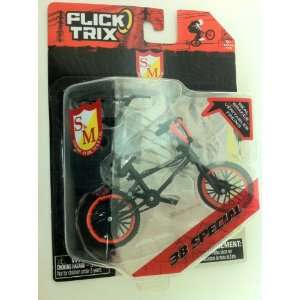  Flick Trix S&M Bikes 38 Special Black and Red: Toys 