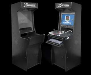 Gray Xtension Arcade Cabinet fits X Arcade Tankstick  