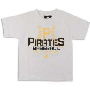  Pittsburgh Pirates White Youth Swift Sweep T Shirt Sports 