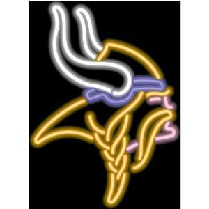 Vikings Imperial NFL Neon Sign:  Sports & Outdoors