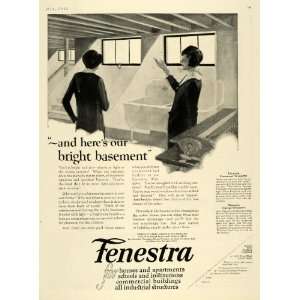   Fenestra Home Glass Windows Decor   Original Print Ad