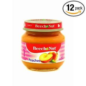 Beech Nut Peaches Stage 1, 2.5 Ounce Jars (Pack of 12):  