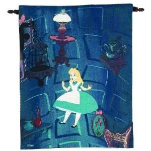  Disney Tapestry Wall Hanging   Alice in Wonderland 