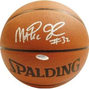  Autographed Spalding All Court NBA Basketball