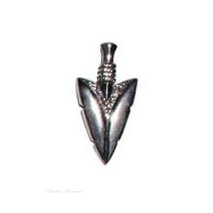  Sterling Silver Indian Arrowhead Pendant: Jewelry