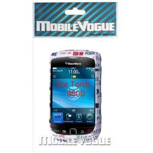 Design Hard Cover Case for BlackBerry Torch 9800 AT&T  