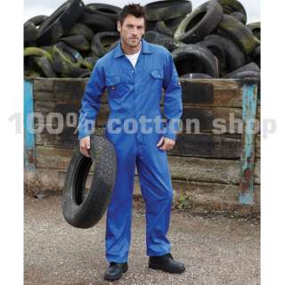 Dickies Workwear Redhawk Economy Stud Front Coveralls Overalls Boiler 