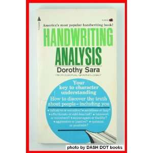  Handwriting Analysis: Dorothy Sara: Books