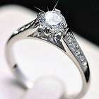   gp Round Cut lab Diamond Engagement Wedding Party Ring Sz 5 6 7 8 9