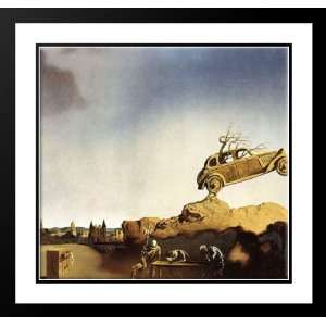 Dali, Salvador 21x20 Framed and Double Matted Apparition of the Town 