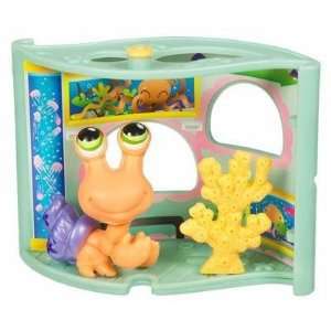   Shop Display & Play Hermit Crab with Aquarium Pet Nook: Toys & Games