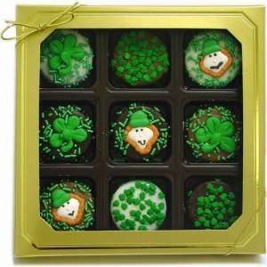 St. Pats Chocolate Dipped Oreos Gift Box: Grocery & Gourmet Food