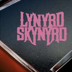  Lynyrd Skynyrd Pink Decal Southern Rock Band Car Pink 