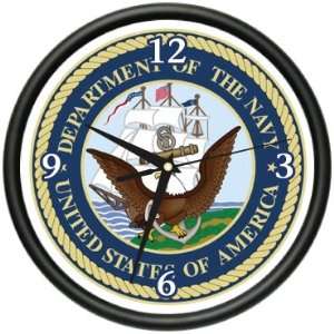 NAVY ~Wall Clock~ us seal military way sailors art gift