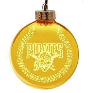  Pittsburgh Pirates 4 Laser Etched Ornament Sports 