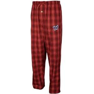   Washington Nationals Red Plaid Event Pajama Pants: Sports & Outdoors