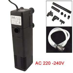   220 240V Electrical Internal Water Filter for Aqaurium: Pet Supplies