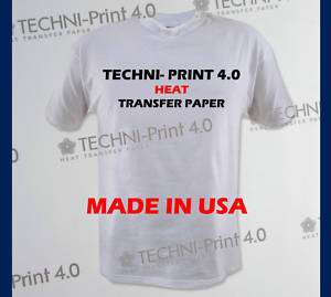 Techni Print 4.0 Laser Heat Transfer Paper 8.5x11 25  