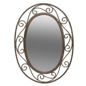  DreamLine Wrought Iron Round Mirror