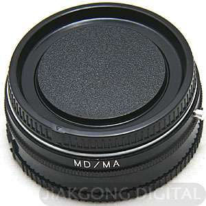 Minolta MD MC Lens to Minolta MA Sony Mount Adapter  