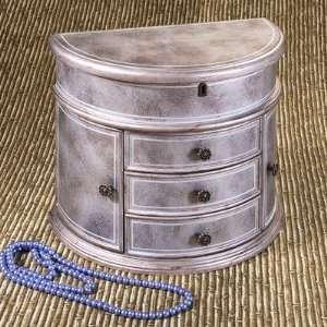  Jolie Jewelry Chest in Silver