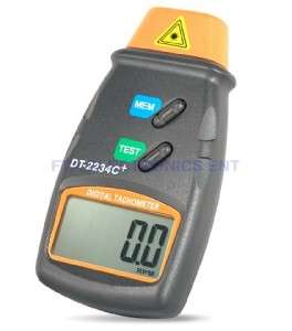 Digital LCD Laser Photo Tachometer Non Contact RPM Meter Measuring 