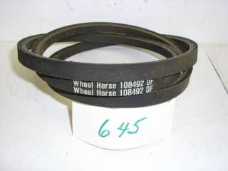 Toro Wheel Horse 108492 V Belt A 81 A 111 36 Mower  