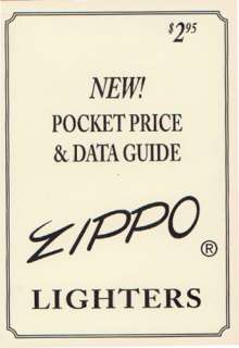 BOOK Zippo Collector’s Guide 27 Page Collector Info Zippo Lighters 