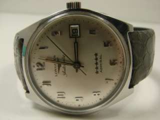 1967 CLASSIC LONGINES ADMIRAL AUTOMATIC WATCH. SERVICED  