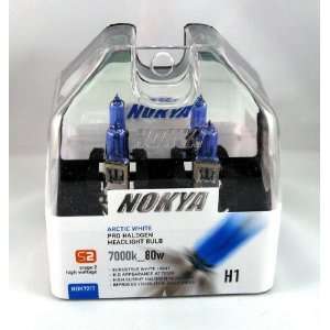 Nokya Arctic White H1 Car Headlight Bulb (S2) NOK7217 and Free Alcohol 