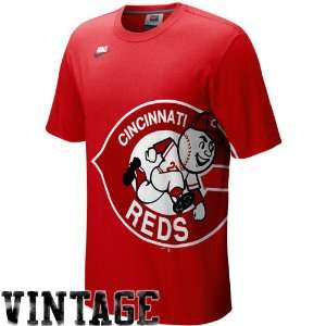  Nike Cincinnati Reds Red In the Zone Cooperstown T shirt 