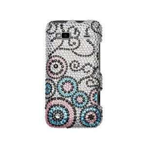  Bubble Flow Crystal Diamante Protector Phone Cover for HTC 