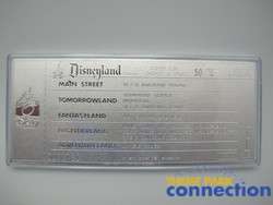 Disney Disneyland LE 1955 Silver Bronze E TICKET Medallion Coin Ticket 