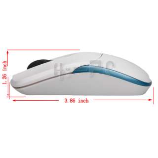   Wireless Optical Mouse Blue For USB PC Laptop/Notebook Computer  