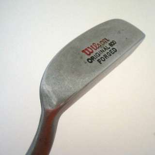 Awesome Vintage red WILSON 600 Forged Putter ALL ORIGINAL blade  