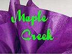 PURPLE Tissue Paper 36 Sq Ft   10 sheets for Gift Wrap & Crafts