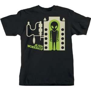Alien Workshop T Shirt: Incubator [X Large] Black:  Sports 