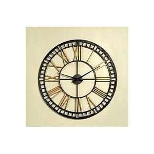 Wall Clock by Bassett Mirror Company   Rustic Bronze (MC2646):  