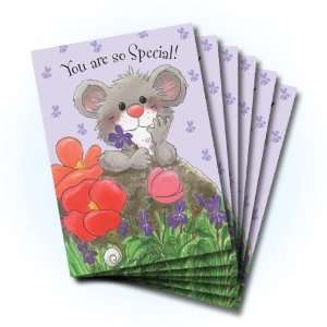  Suzys Zoo Happy Birthday Greeting Card 6 pack 10347 
