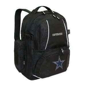  NFL Dallas Cowboys Black Backpack Trooper: Sports 