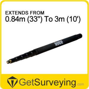 Rode Boompole Telescopic Microphone Extension Sys 10  