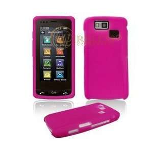 Hot Pink Soft Silicone Gel Skin Cover Case for LG Versa VX9600 [Beyond 